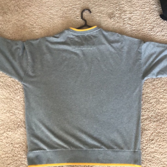 Mens Xl Calvin Klein grey and yellow still looks good and smells good. - Picture 2 of 3